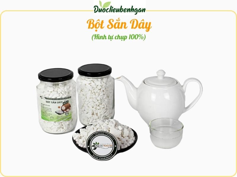 Tác dụng của Bột Sắn Dây